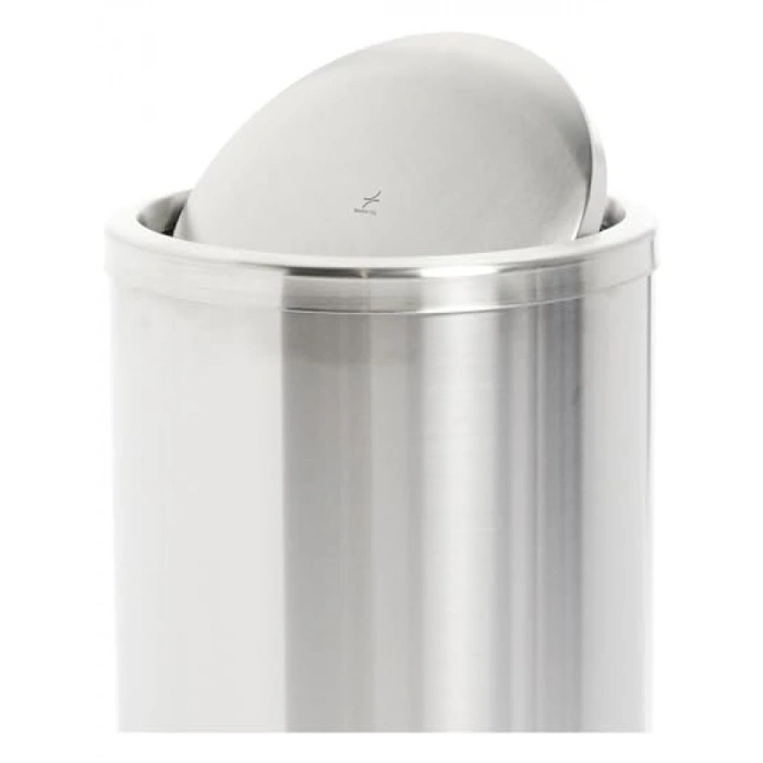 20 Lt Siyah İç Kovalı Dekoratif Çöp Kovası