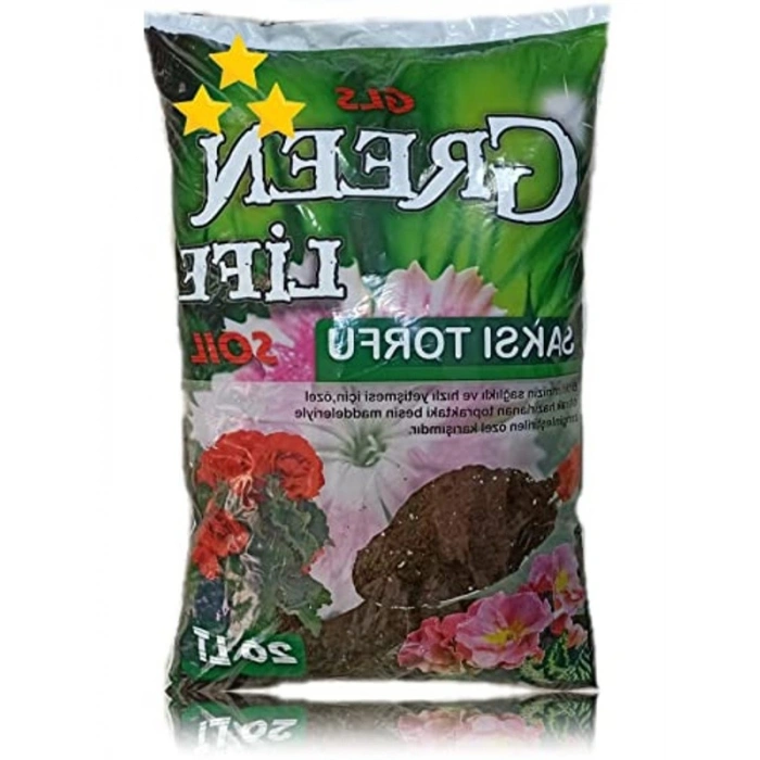 20 LT Torf Humus Katkılı Bitki Toprağı, Harika Çiçekler İçin