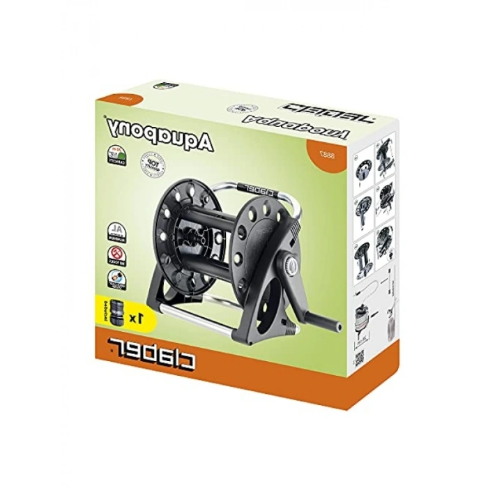 20 m Kapasiteli Hortum Makarası - Oksitlenmeyen Alüminyum Yapı