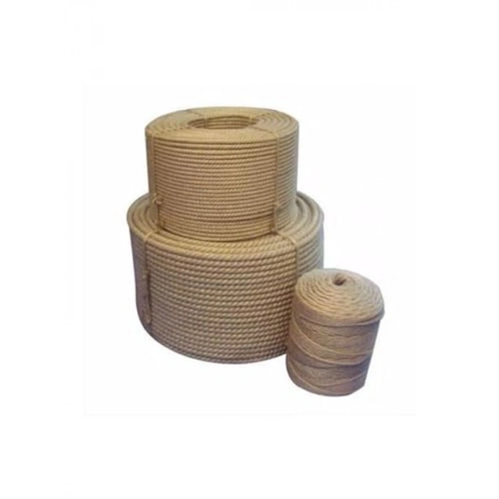 20 Metre 6 mm Jüt Halat, Doğal Kedi Tırmalama İpi