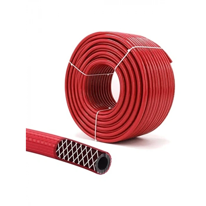 20 Metre Çelik Kompresör Hava Hortumu - 8 mm