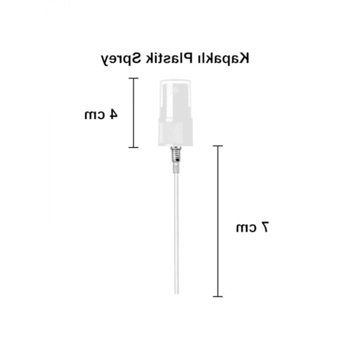 20 ml Kapaklı Sprey Şişesi, 2 Adet Set