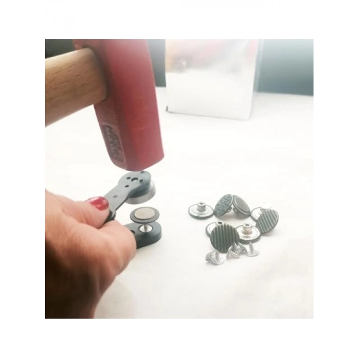 20 mm Çakma Düğme Kendin Yap Kiti