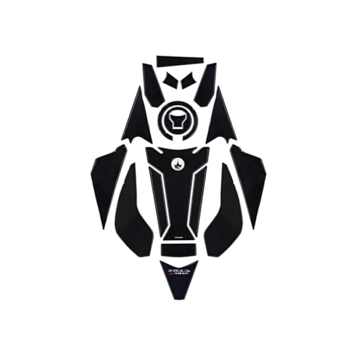 20 Parça Kaydırmaz Tank Pad - 6D Karbon