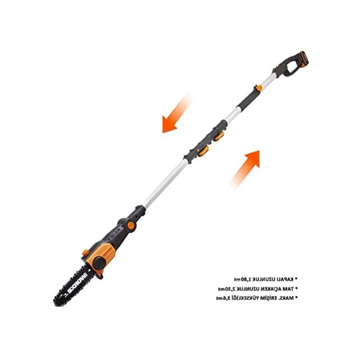 20 Volt 2.0Ah Li-ion Tek Akülü Açı Ayarlı Budama Aleti