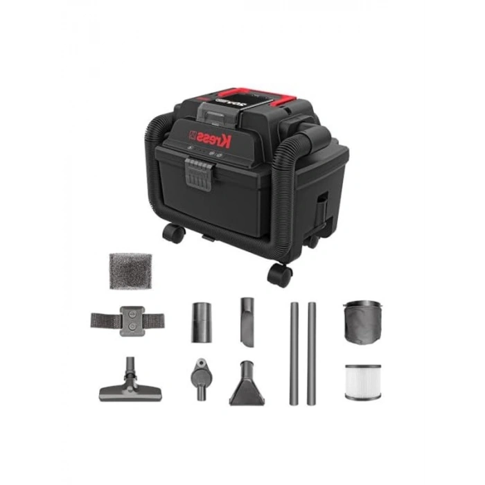 20 Volt 250W Flexi Esnek Hortumlu Şarjlı Islak/Kuru Süpürge