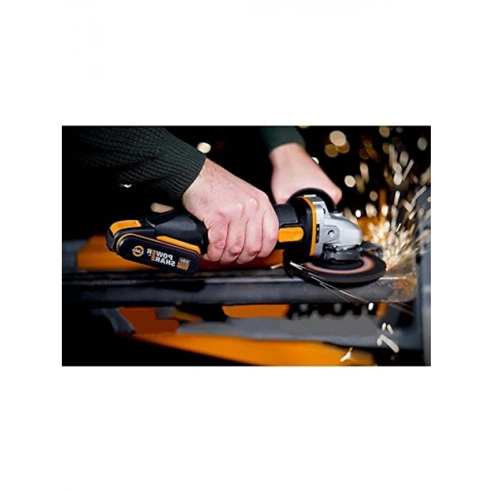 20 Volt Profesyonel Avuç Taşlama Makinesi - 115 mm