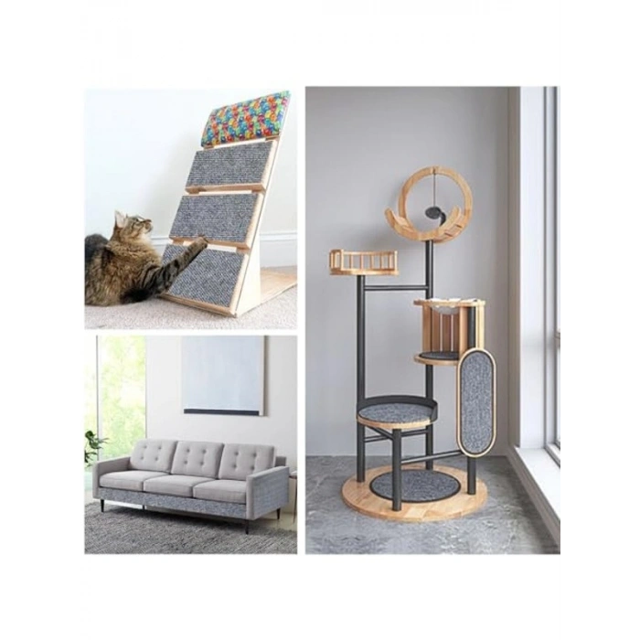 200 cm x 40 cm Kedi Tırmalama Matı, Mobilya Koruyucu
