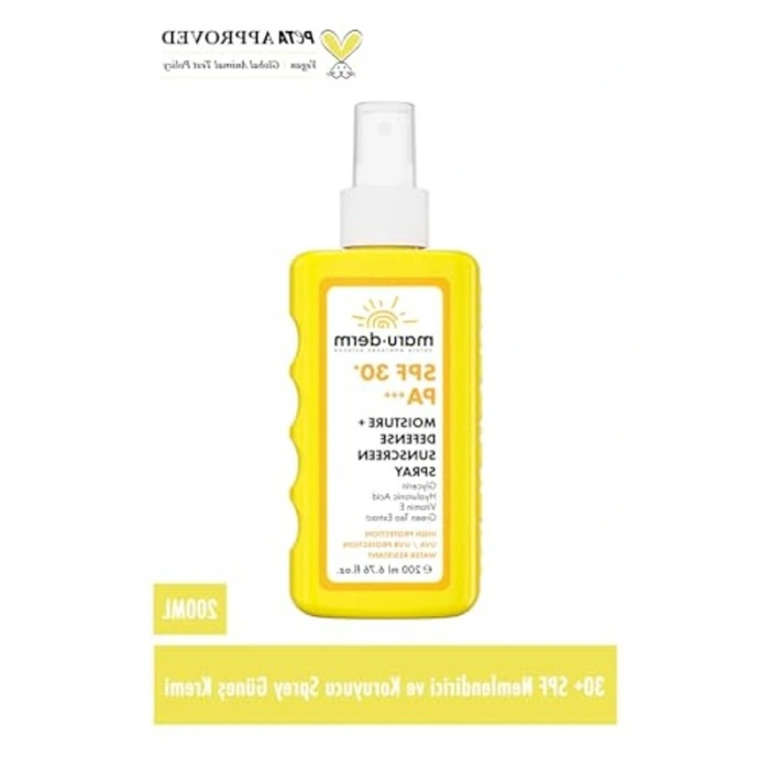 200 ml Nemlendirici Güneş Kremi Spreyi - SPF 30+