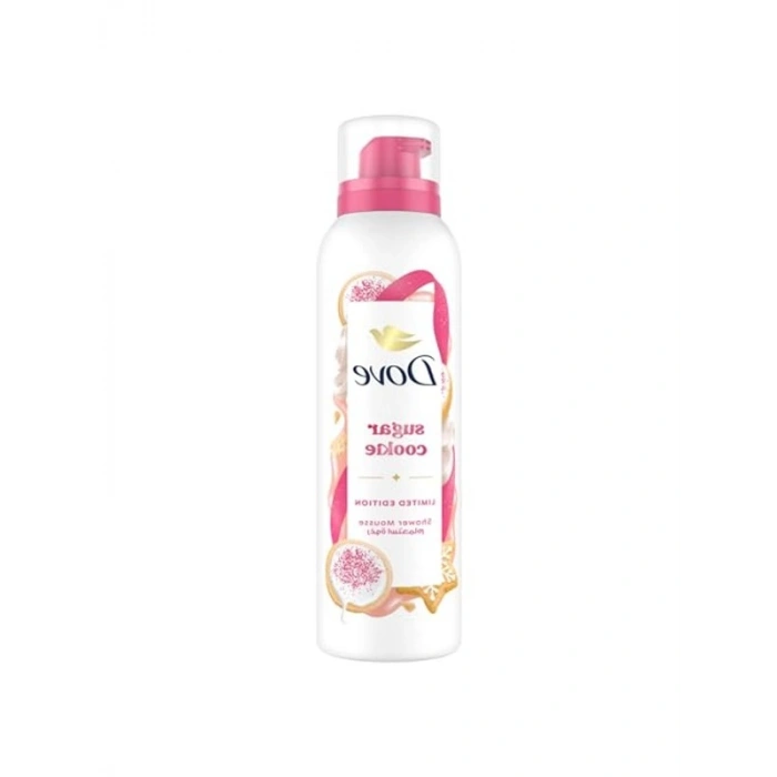 200 ml şekerli kurabiye duş köpüğü, yumuşak ve ferahlatıcı