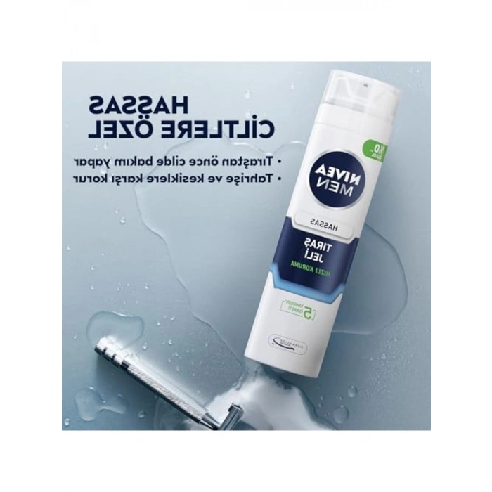 200 ml Tahrişi Önleyici Tıraş Jeli, Hassas Ciltler için