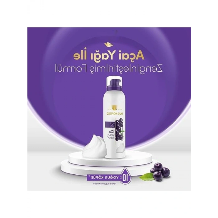 200 ml Yoğun Köpük Duş Köpüğü Açai Yağı