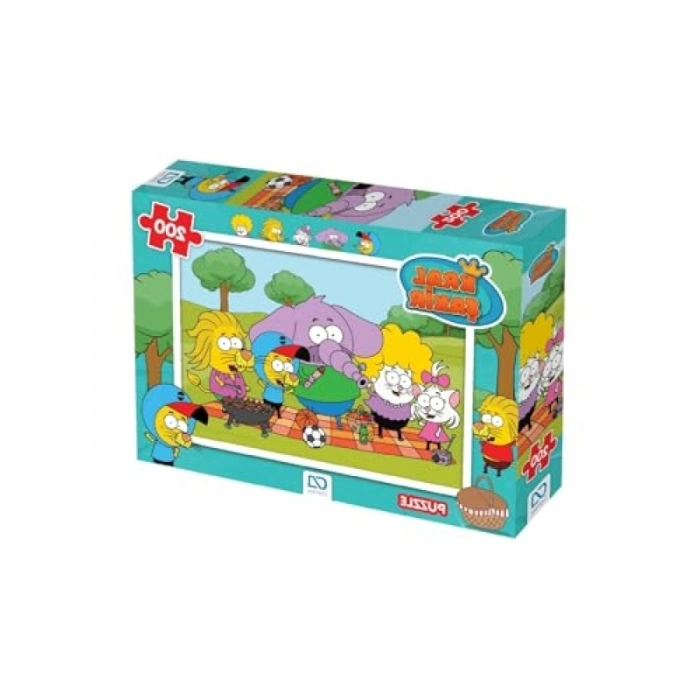 200 Parça Çocuk Puzzle - Kral Şakir Lisanslı Yapboz