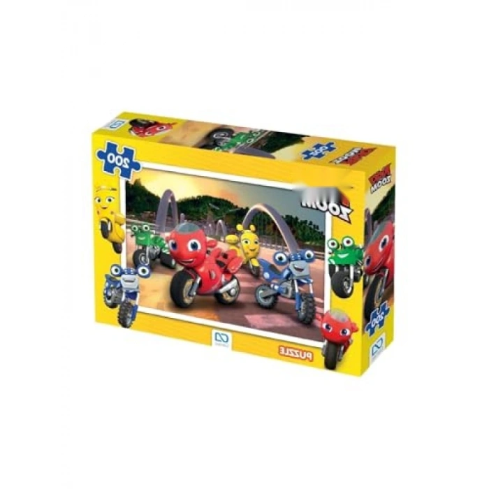 200 Parça Çocuk Puzzle (Ricky Zoom Temalı)