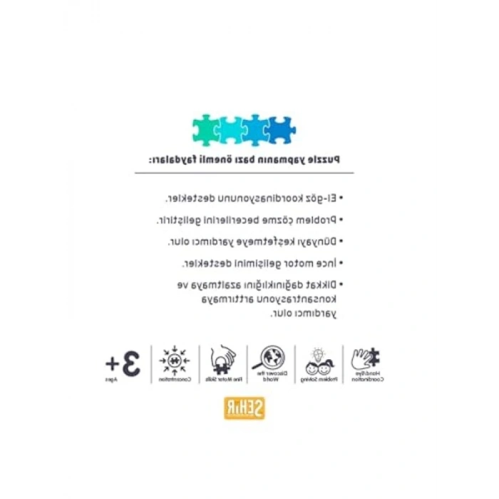 200 Parça Çocuk Puzzle (Ricky Zoom Temalı)