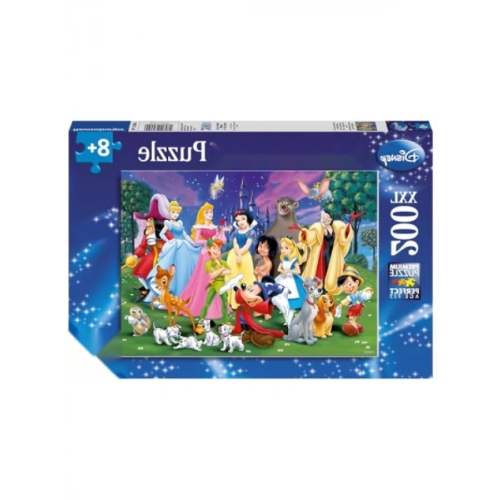 200 Parçalı Eğlenceli Puzzle Seti