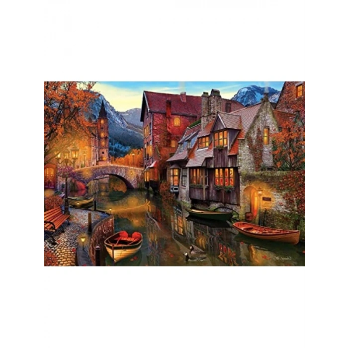 2000 Parça Kanal Boyu Evleri Puzzle