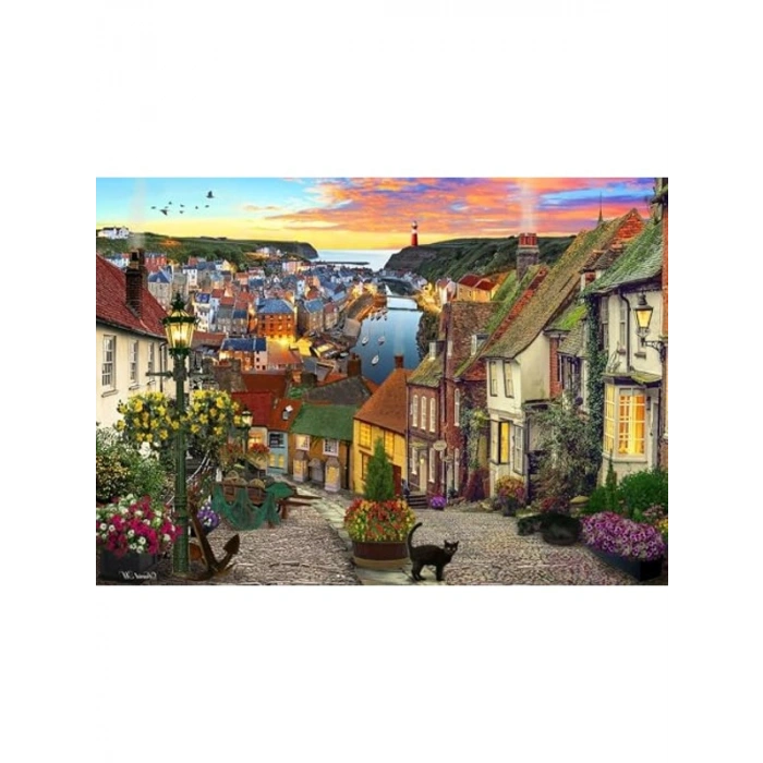 2000 Parça Liman Temalı Puzzle Seti