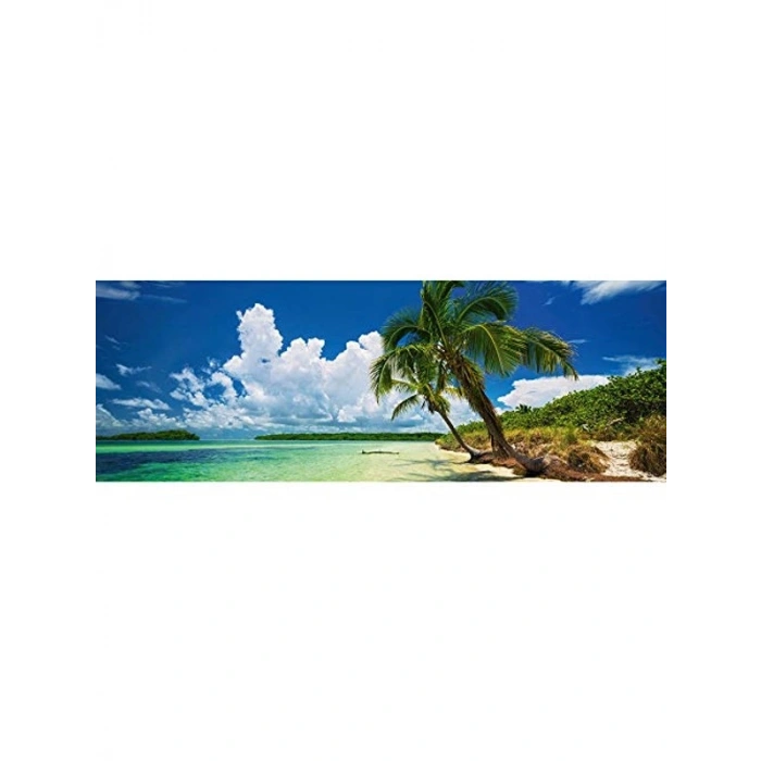 2000 Parça Panorama Puzzle, Paradise Palm Temalı Eğlenceli Aktivite