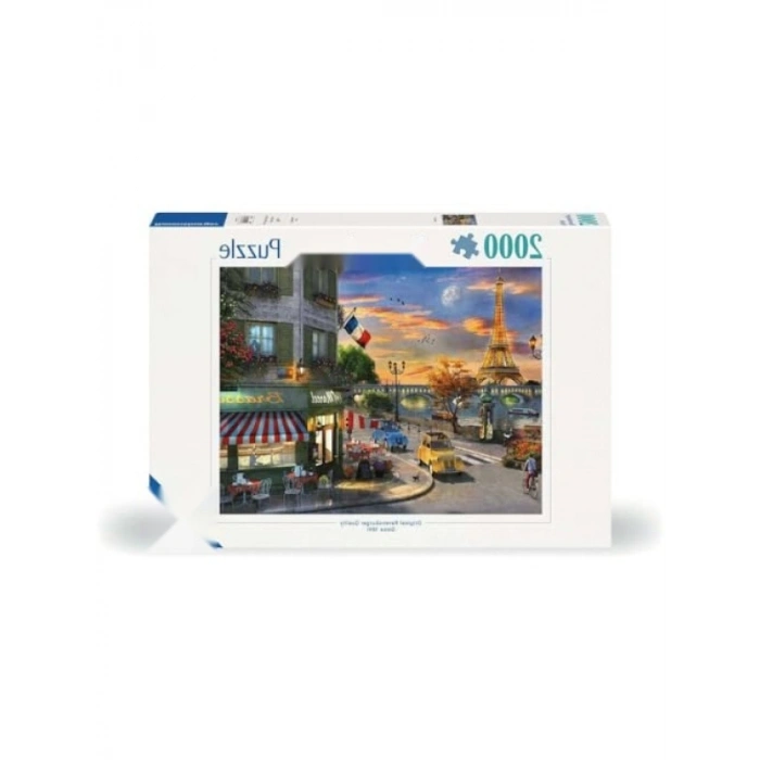 2000 Parça Paris Temalı Yüksek Kalite Puzzle