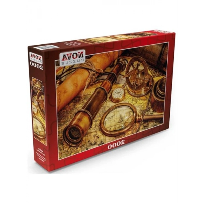 2000 Parça Vintage Temalı Yeni Hedefler Puzzle