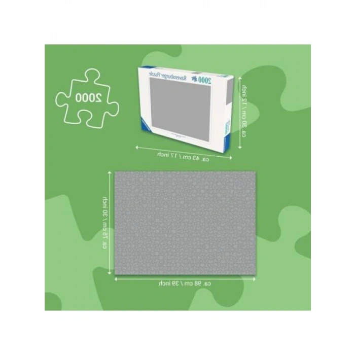 2000 Parça Wild Animals Puzzle, Eğlenceli Aile Aktivitesi