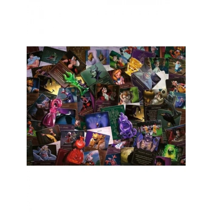 2000 Parçalı Disney Villainous Temalı Puzzle