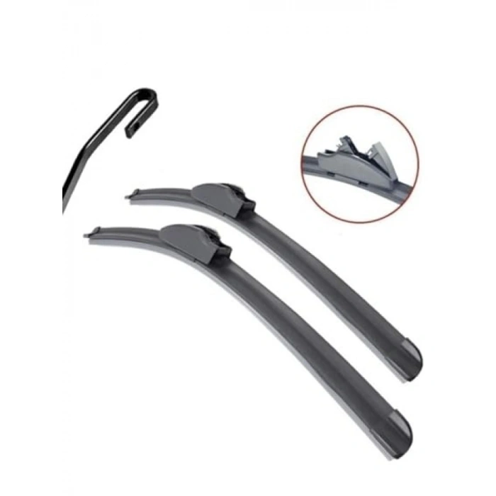 2006-2012 Model Honda Civic Uyumlu 2 Parça Silecek Takımı