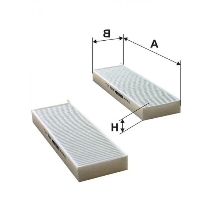 2008-2019 Peugeot Partner Panelvan Uyumlu Polen Filtresi
