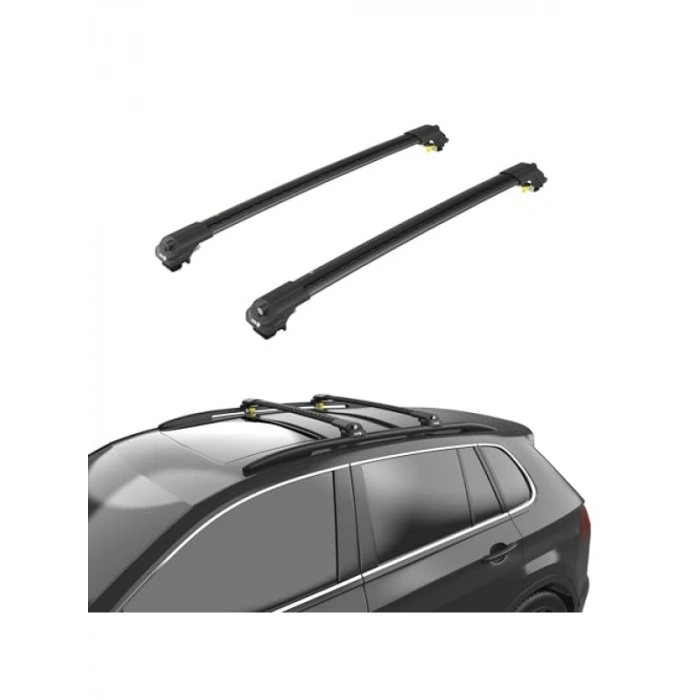 2017-2025 Citroen Araçları için Uyumlu Siyah Ara Atkı