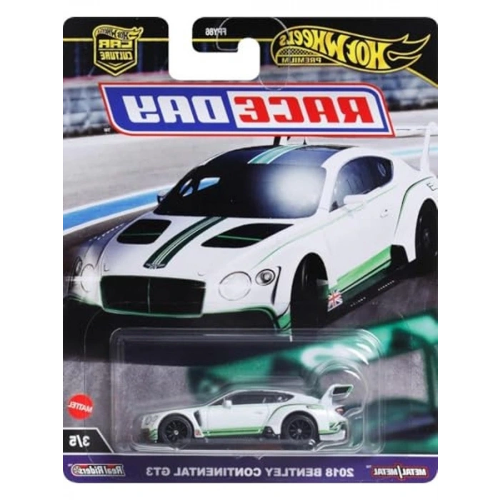 2018 Bentley Continental GT3 Modeli, Hot Wheels Premium Araç Koleksiyonu