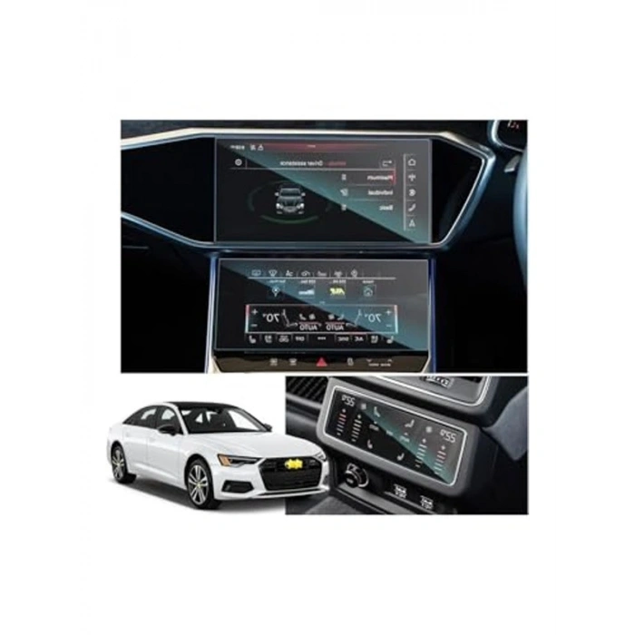 2019-2024 Audi A6 için 9H Nano Ekran Koruyucu Takım