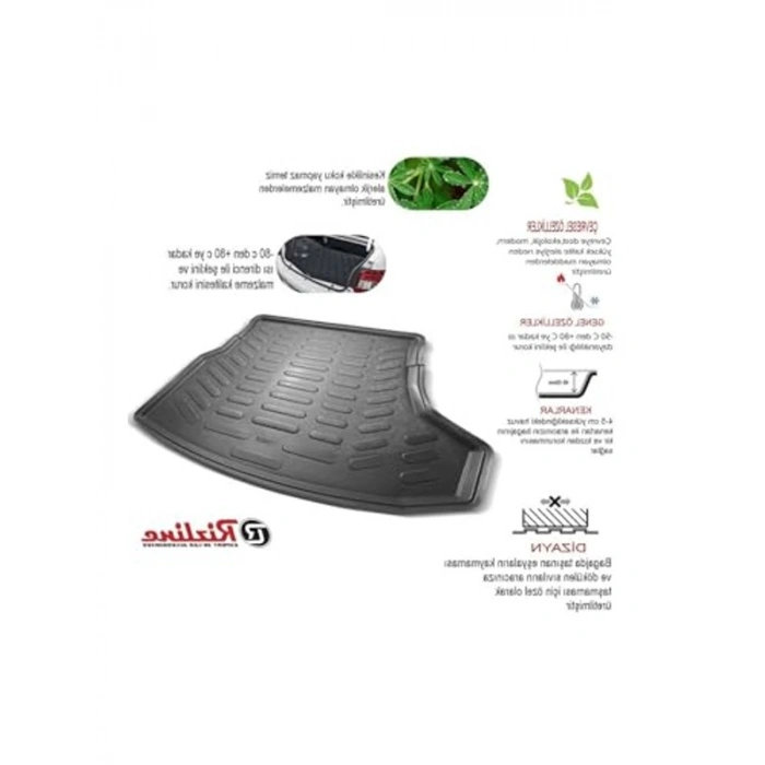 2021 Model Seat İbiza için Özel Tasarım 3D Bagaj Havuzu