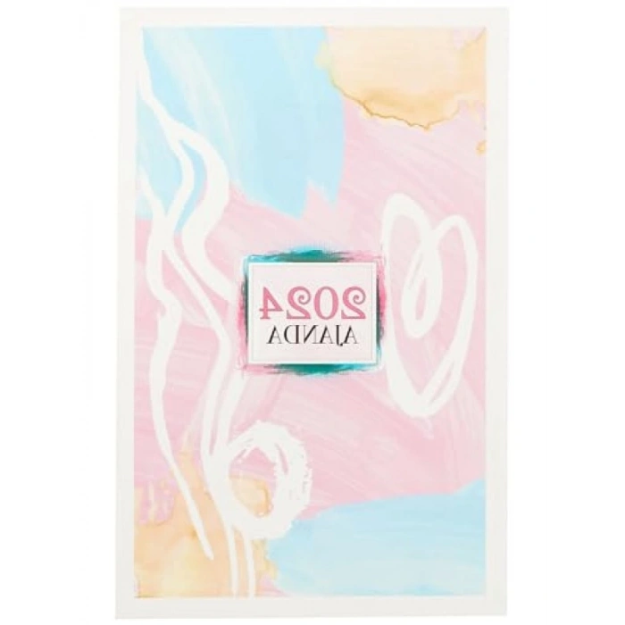 2024 Yılı Günlük Ajanda - Çok Renkli