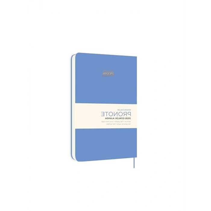 2026 9x14 Pronote Günlük Ajanda - Mavi