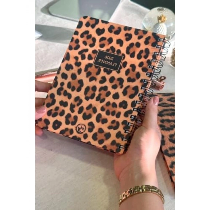 2026 Haftalık Spiralli Ajanda - A5 Boyut, 12 Aylık