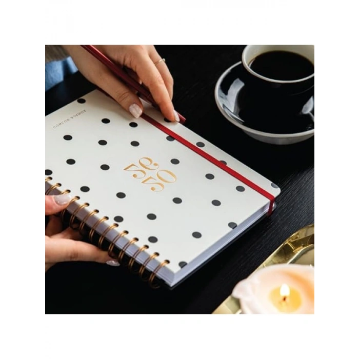 2026 Yılına Özel Spiralli Günlük Ajanda (17x24 cm)