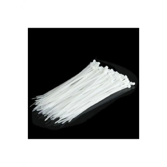 20cm Kablo Bağı Plastik Cırt Kelepçe (100 Adet)