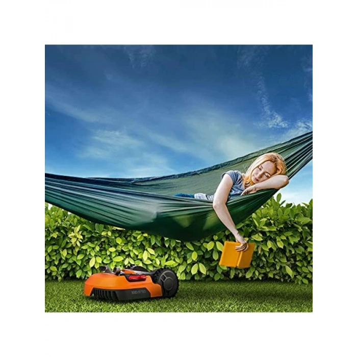 20V 5.0Ah Tam Otonom Kömürsüz Çim Biçme Robotu, 22cm