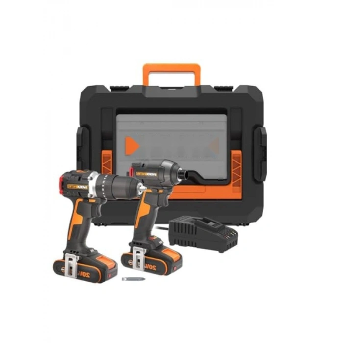 20V Akülü Darbeli Matkap ve Tornavida Seti