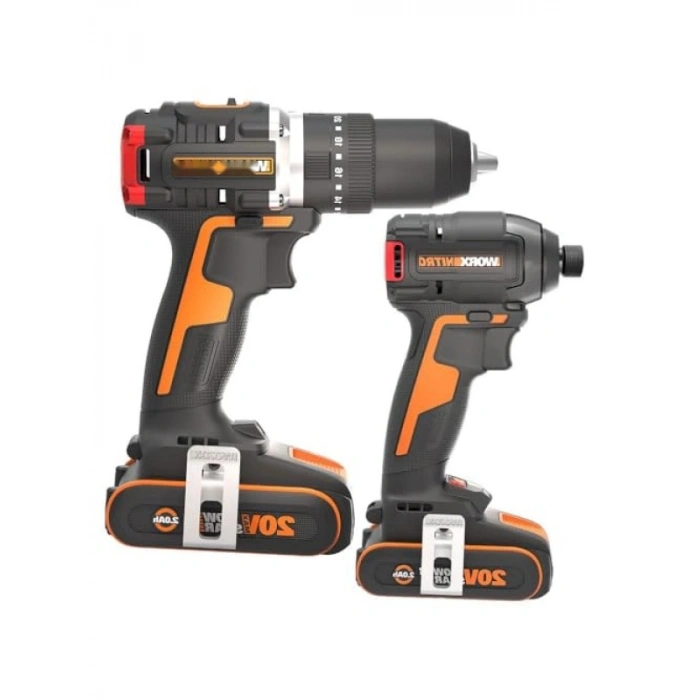 20V Akülü Darbeli Matkap ve Tornavida Seti