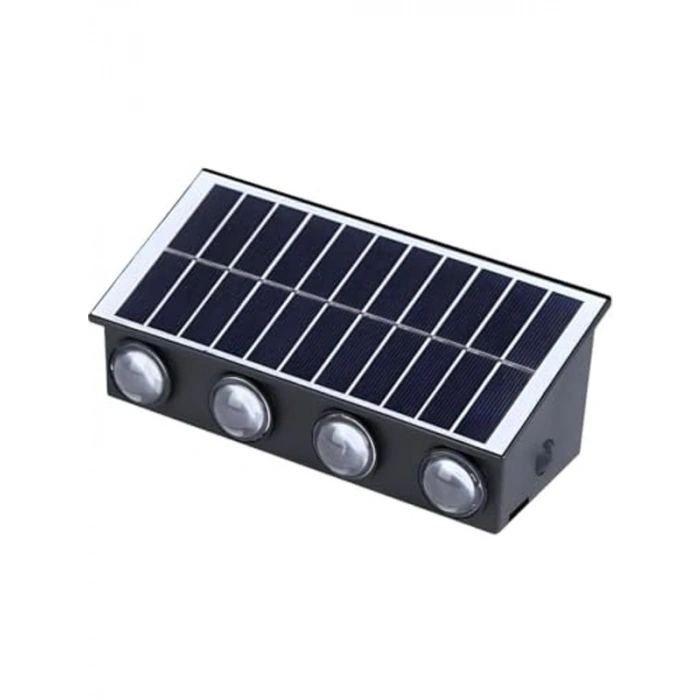 20W Güneş Enerjili Bahçe Duvar Lambası, Su Geçirmez ve Dekoratif