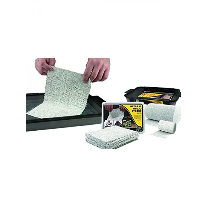 20x450 cm Alçı Bezi Rulosu - Toksik Olmayan