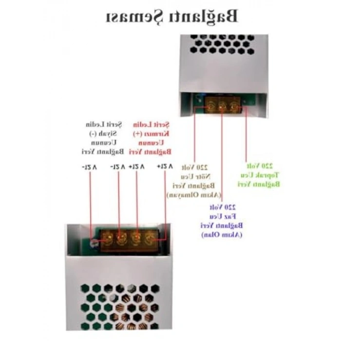 21 Amper Slim (Fansız) LED Trafosu - 252W