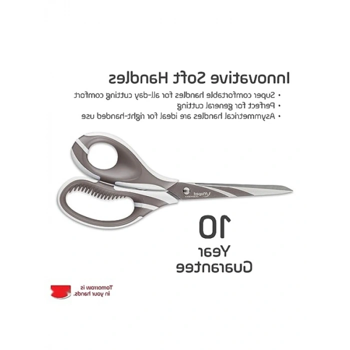 21 cm Asimetrik Ofis Makası