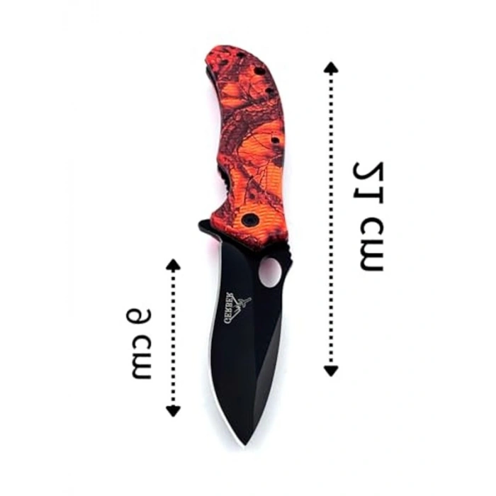 21 cm Boyutunda Magnezyum Çubuklu Kamp Çakısı, Outdoor Kullanım