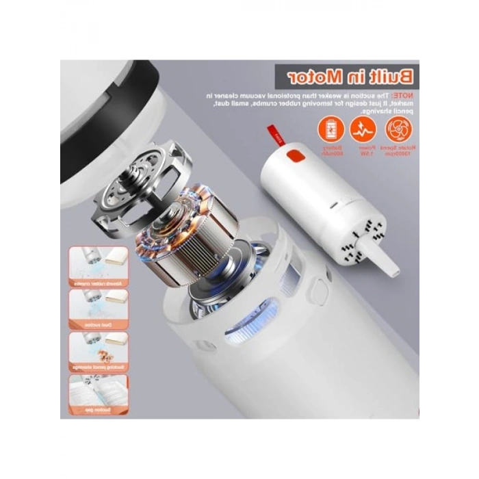 21i 1 Arada Klavye Temizleme Seti, Mini Elektrikli Süpürge