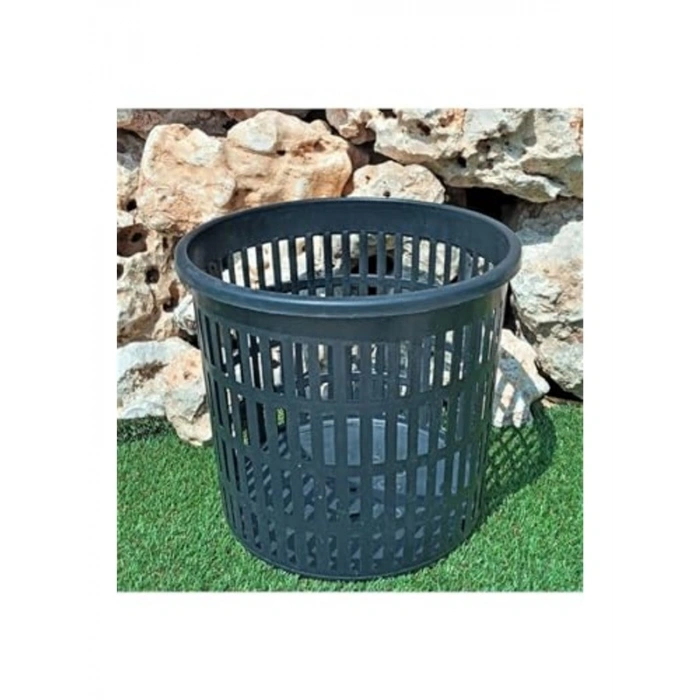 21 Lt Delikli File Saksı, 3 Adet, Plastik Üretim