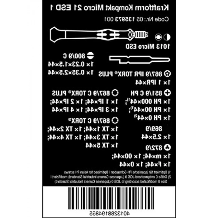 21 Parça Profesyonel Tornavida Seti