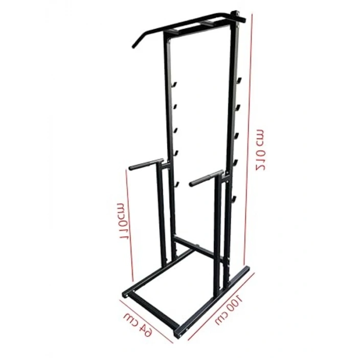 210 cm Antreman Kulesi, Barfiks ve Dips İçin